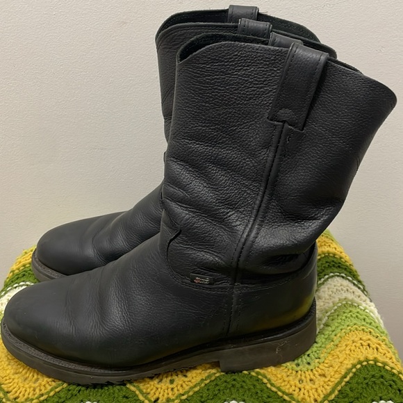 Justin Conductor Work Boots Style 4763 Size 9EEE - Picture 3 of 11